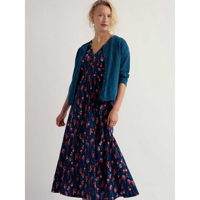 Seasalt Cornwall Chateaux Dress Snapdragon Sea Cave image number 2